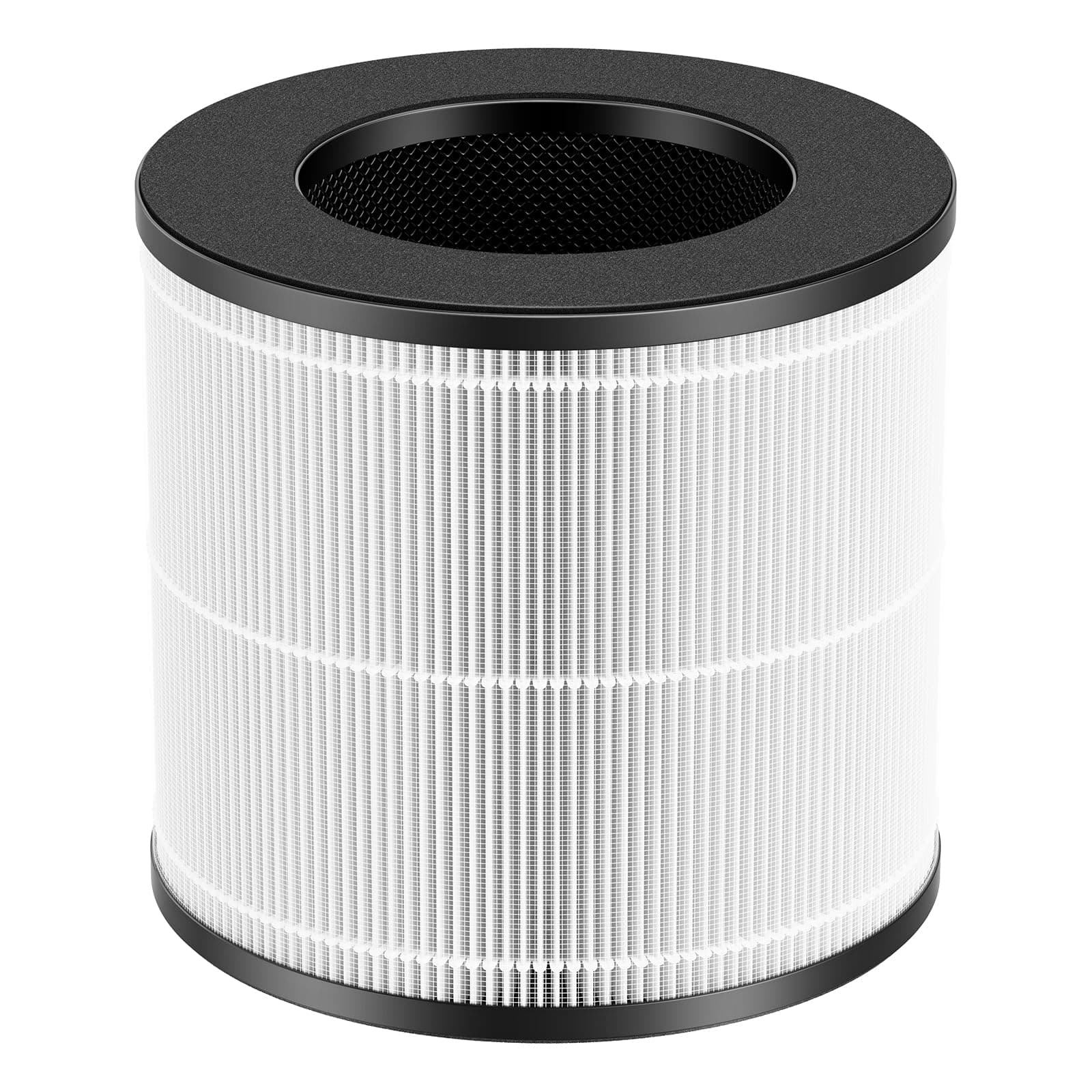 Purivortex AC300 Air Purifier Replacement Filter, 3-in-1 True HEPA with High-Efficiency Activated Carbon