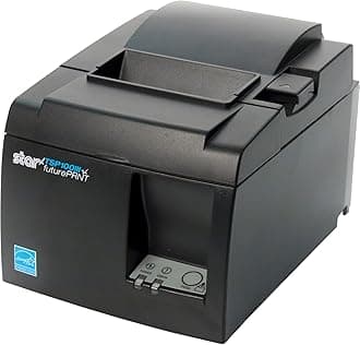 Star Micronics TSP100ECO Thermal POS printer 203 x 203 DPI - Point of Sale Printers (Thermal, POS printer, 12 x 24 mm, 28 ppm, 203 x 203 DPI, Black)