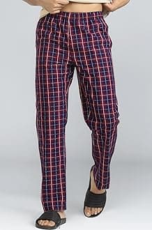 XYXX Men's Checkmate Combed Cotton Regular Fit Pyjama