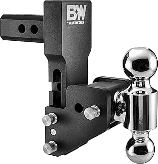 B&W Trailer Hitches MultiPro Tow & Stow - Fits 2" Receiver, Dual Ball (2" x 2-5/16"), 4.5" Drop, 10,000 GTW -TS10065BMP