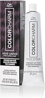 COLORCHARM VIVID DARKS Permanent Cream Color | Vibrant Hair Color for Naturally Dark Bases | Lifts 3-4 Levels, No Bleach Needed | Nourishing Lipids & Vegan Formula | 2 Fl Oz