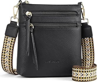 Crossbody Bags for Women Trendy Vegan Leather Purse Designer Shoulder Handbags with Adjustable Strap Zipper Pocket