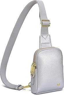 INICAT Travel Small Crossbody Sling Bags Women Vegan Leather Purses Fanny Packs Cross Body Bag Birthday Gifts