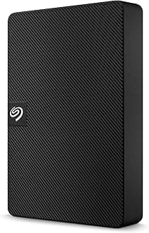 Seagate Expansion STKM5000400 Portable 2.5 Inch Data Recovery 5 TB External Hard Disk HDD 3 Year Warranty Silent PC Win Mac PS4 PS5 4K Compatible