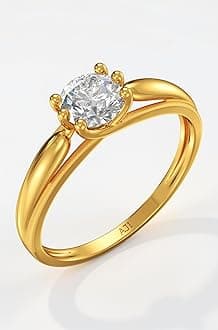 22KT 916 Purity Radiate Women Gold Ring for Women