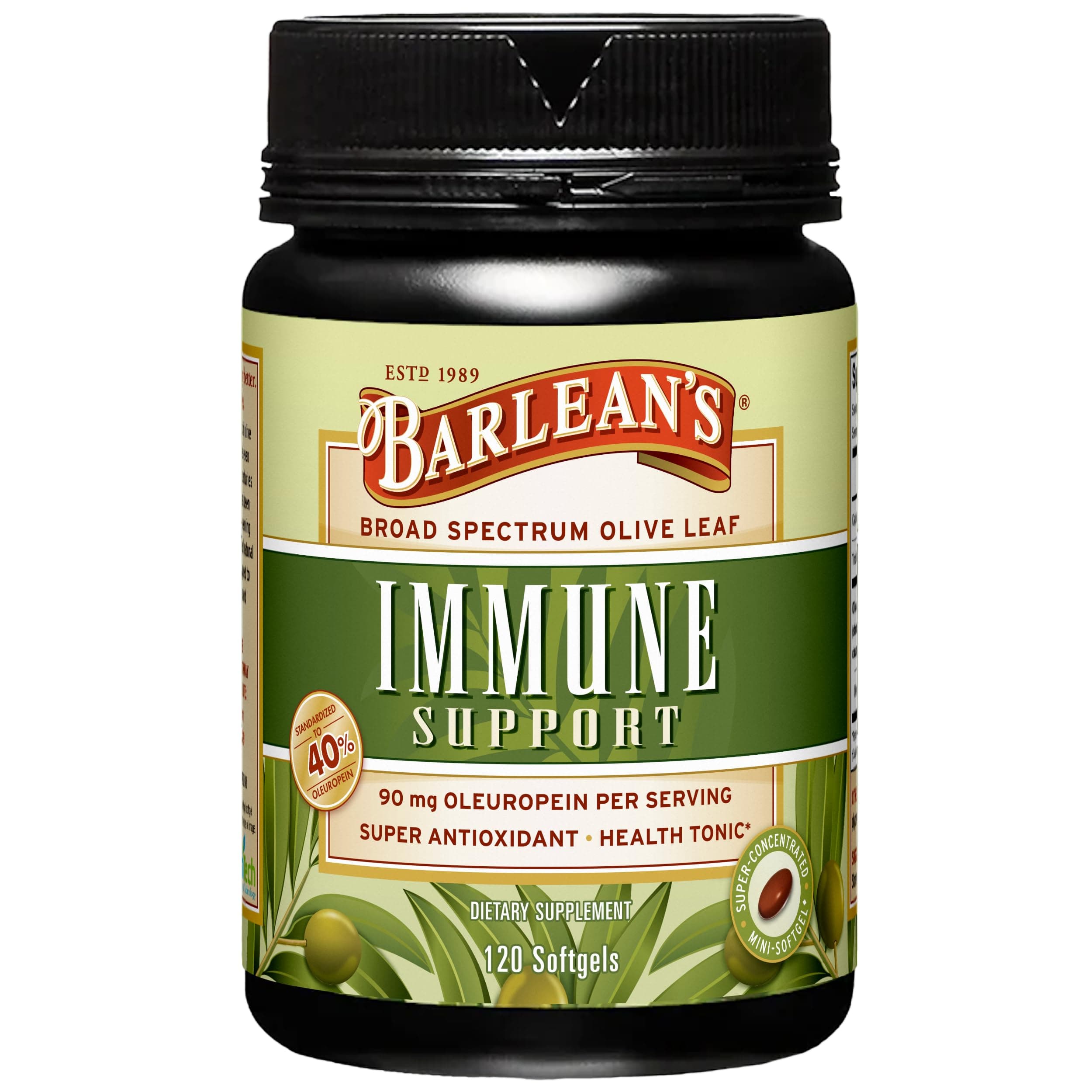 Organic Oils 120ct Olive Leaf Complex Softgels, 120 Count