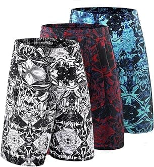 3PCS / Set Men's Running Shorts Quick Dry Running Shorts Basketball Pants Sports Pants