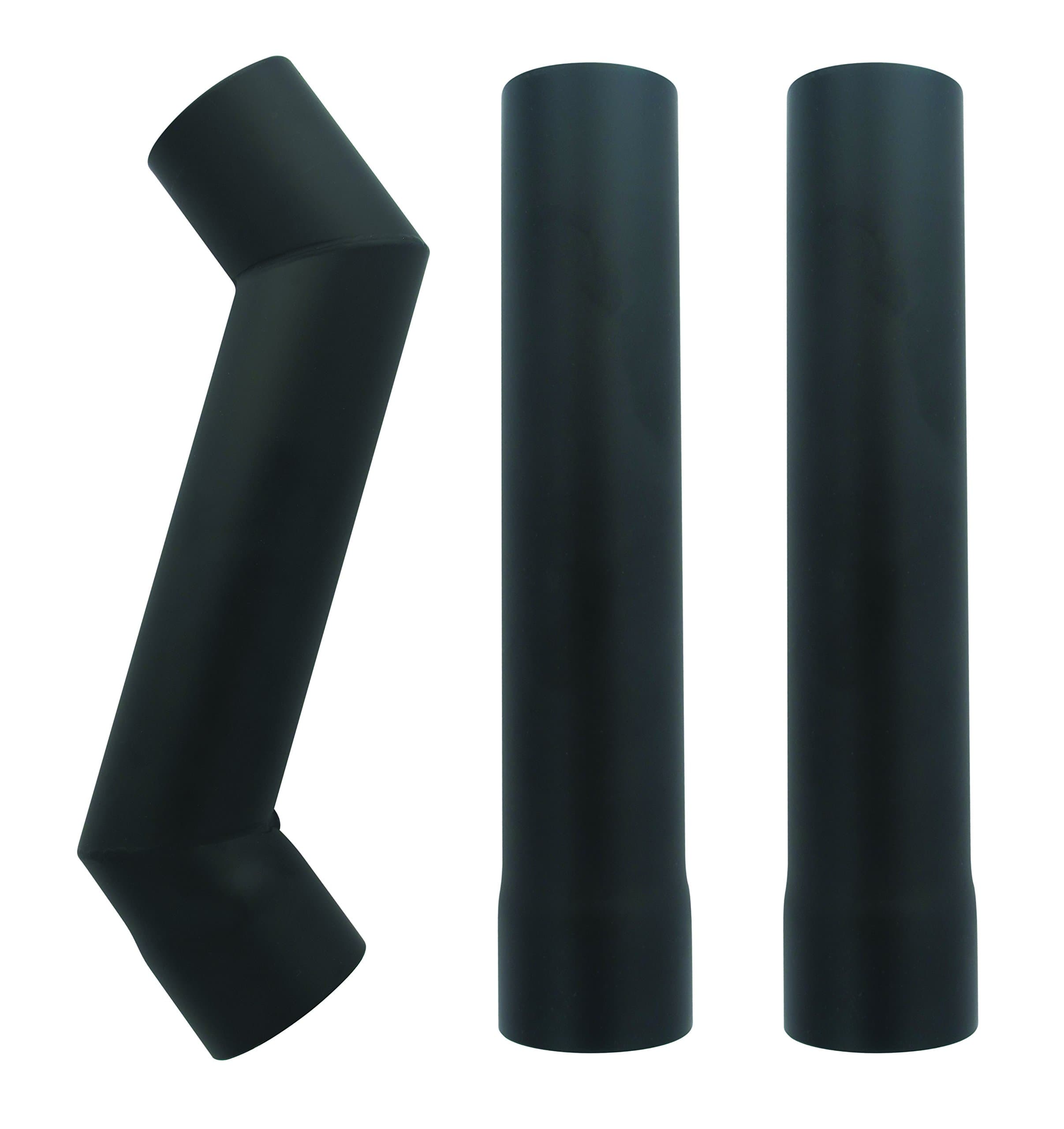 Ozpig OZPG6 Chimney Offset Kit for Barbecue - Black