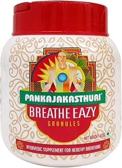 PANKAJAKASTHURI Ayurvedic Supplement Breathe Eazy Granules, 400 g