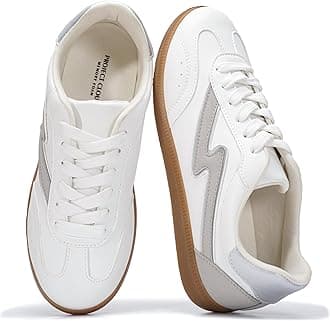 Project Cloud Fashion Sneakers for Women 2026 - Lace-Up Shoes Trendy Women Sneakers with Memory Foam Insole Women's Fashion Sneakers Non-Slip Womens Shoes (Irita)