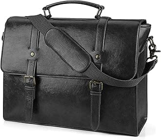 Leather Laptop Briefcase