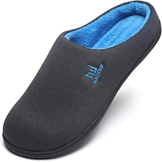 MAIITRIP Men's Cozy Memory Foam House Slippers Non Slip (Size:UK6-UK14)