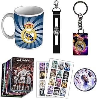 woopme Real Combo Kit For Boys Girls Madrid Fans | Football Lovers | Combo Gift Kit