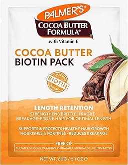 Cocoa Butter & Biotin Length Retention Biotin Pack, 2.1 Ounce