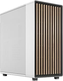 Fractal Design North XL Chalk White Mesh- three 140mm Aspect PWM fans included- Type C USB- EATX airflow full tower PC gaming case