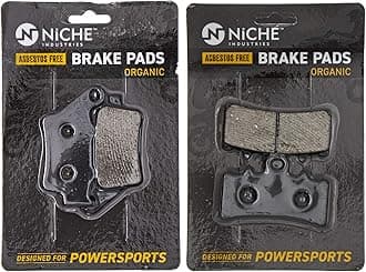 NICHE Brake Pad Set for KTM 390 Duke RC 90113090000 90113030000 Front Rear Organic