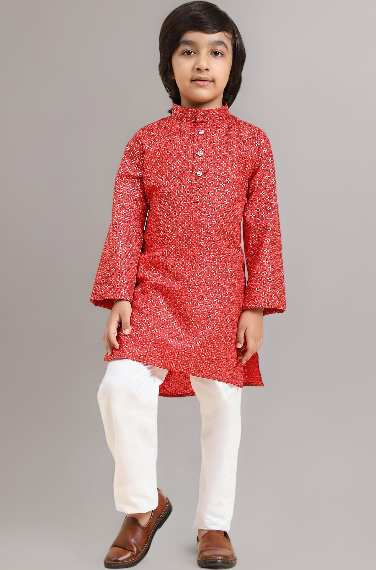 Pro-Ethic Style Developer Boy's Cotton Solid s Kurta Pajama For Kid'S Ethnic Wear | Kurta Pajama Set