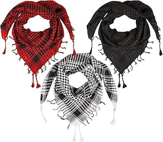 Desert Shemagh Scarf - Stylish & Versatile Fashion Scarf for Men & Women of All Ages