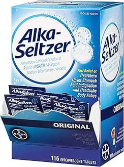 A.lka Seltzer, 116ct