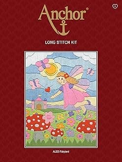 Anchor 1-Piece Longstitch Fairy Land, Multi-Colour