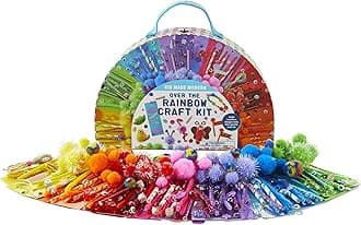 Kid Made Modern Over The Rainbow Craft Kit - Colorful Crafting Creativity, Ages 6 and Up
