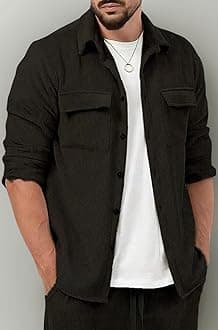 Lymio Men Shirt || Rib Design Shirt for Man || Full Sleeve || Casual Style (Packs Also Available) (Rib)