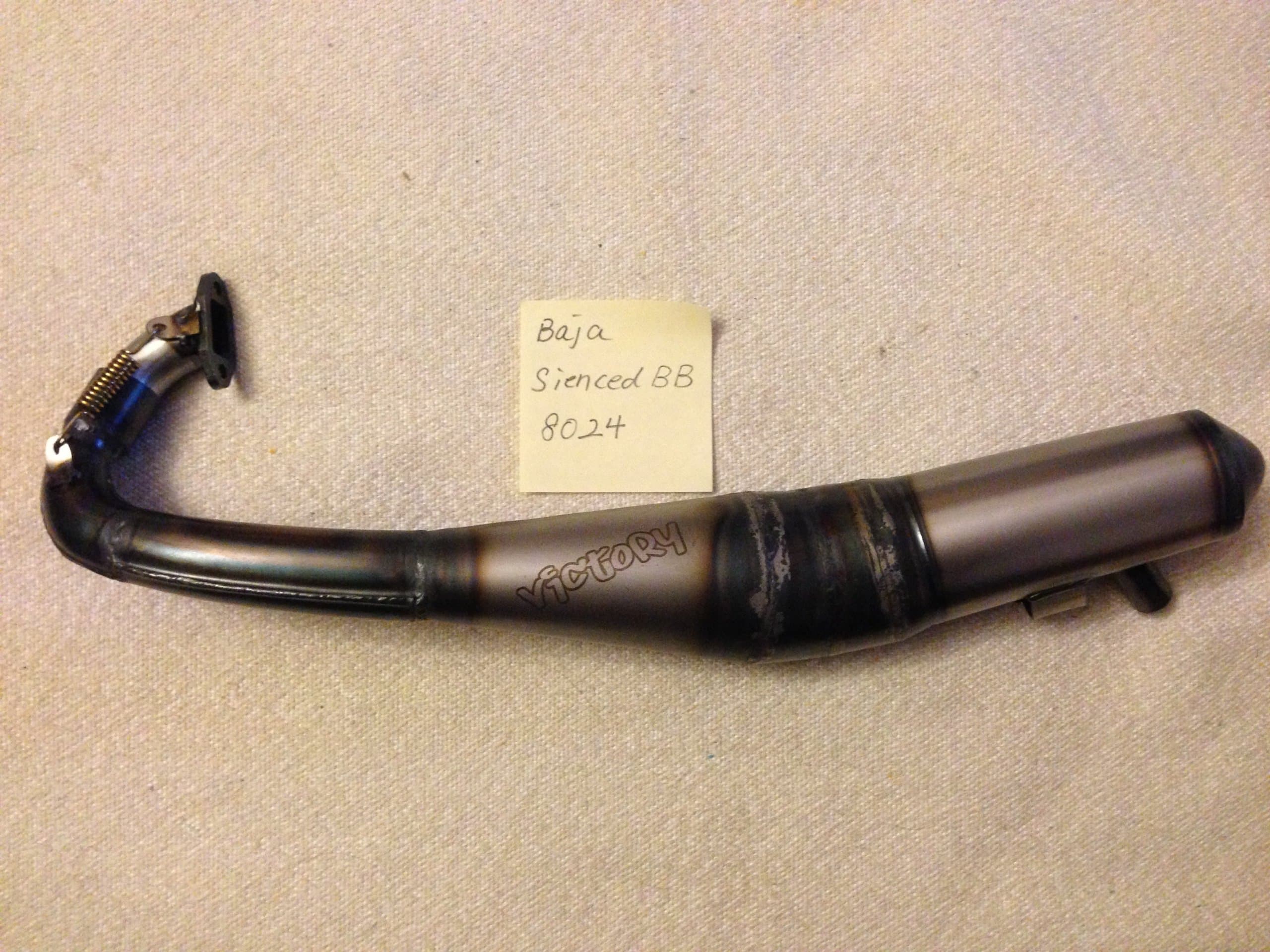 BNIB Vitory RC Baja silenced BB Exhaust pipe