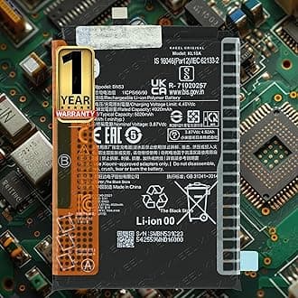 Original BN53 [5020mAh] Battery for Xiaomi Redmi Note 10 Pro/Poco M2 Pro with 1 Year Warranty* (Vintage Bronze, M2101K6P)