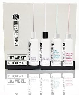 Keratin Hair Biotex Smoothing Anti Frizz And Straightening System Kit (4 Products 3.38 FL.Oz Each)