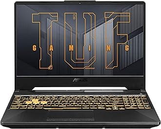 ASUSTUF Gaming F15 Gaming Laptop, 15.6” 144Hz FHD IPS-Type Display, Intel Core i5-11400H Processor, GeForce RTX 3050 Ti, 16GB DDR4 RAM, 512GB PCIe SSD, Wi-Fi 6, Windows 11 Home, FX506HEB-RS53, Black
