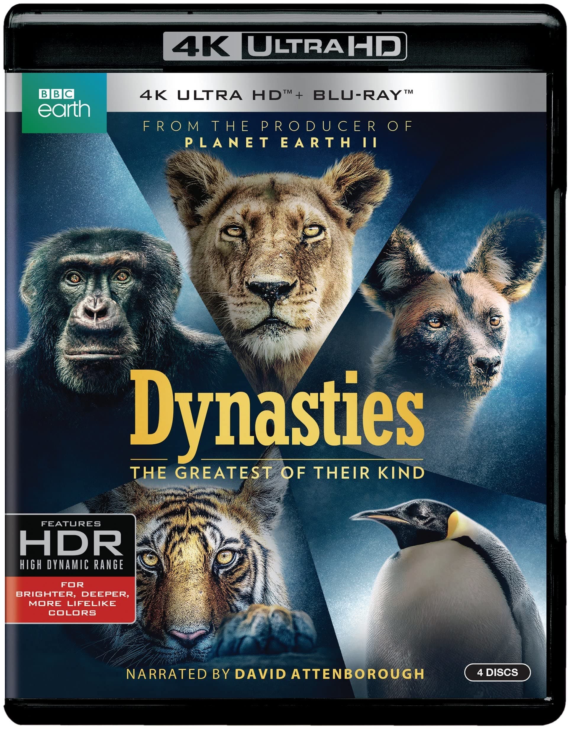 Dynasties (4K + Blu-ray)