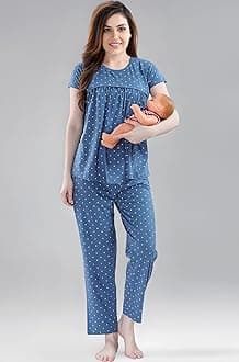 AV2 Women's Cotton All Over Print Top And Pajama Set Pack Of 1