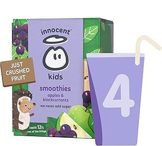 Innocent Kids Smoothies Apples & Blackcurrants 4x150ml