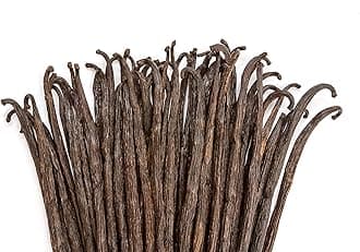 1 LB Vanilla Beans - Whole Extract Grade B Pods for Baking, Homemade Extract, Brewing, Coffee, Cooking - 16 Ounces | (Tahitian)