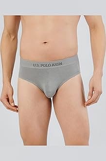 U.S. Polo ASSN. Men's I702 Modal Stretch Luxe Comfort Briefs – Pack of 1
