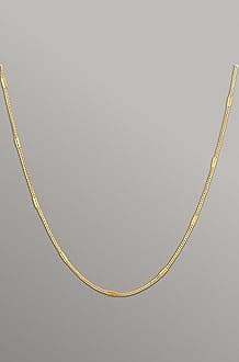 Stylish Golden Chain Thin Light Weighted Gold Plated Gold Chain For Men Boys Women 28 Inches