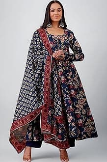 Women's Viscose Kurta and Pant with Dupatta Set