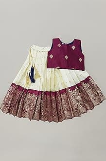 FELIZ THE DESIGNER STUDIO Girls Readymade Lehenga Choli Set