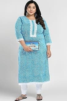 AnjuShree Choice Women Plus Size Cotton Kurti