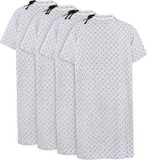 Utopia Care Unisex Hospital Gowns, Patient Gowns with Back Tie for Men and Women, Comfortably Fits Sizes up to 2XL