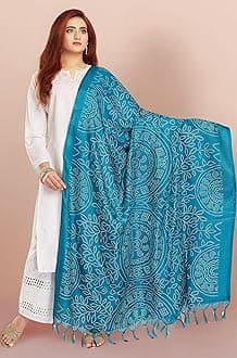 Women's Art Silk Printed Dupatta
