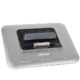 DEXIM MHub Dock Station for iPhone 4, iPhone 3G/3GS, iPod, and BlackBerry - Silver