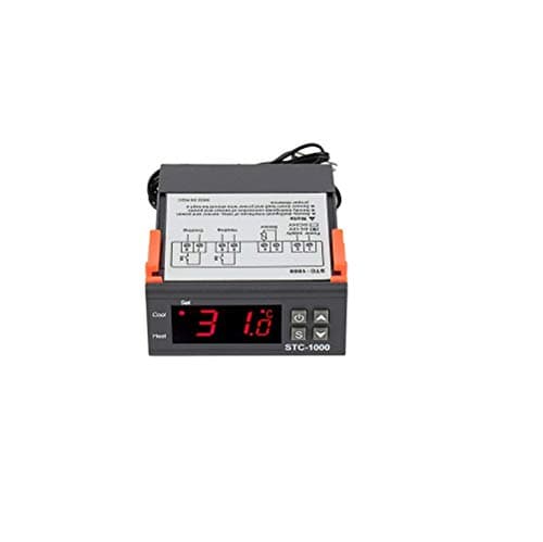 Two Relay Output Digital Temperature Controller Thermostat with Sensor