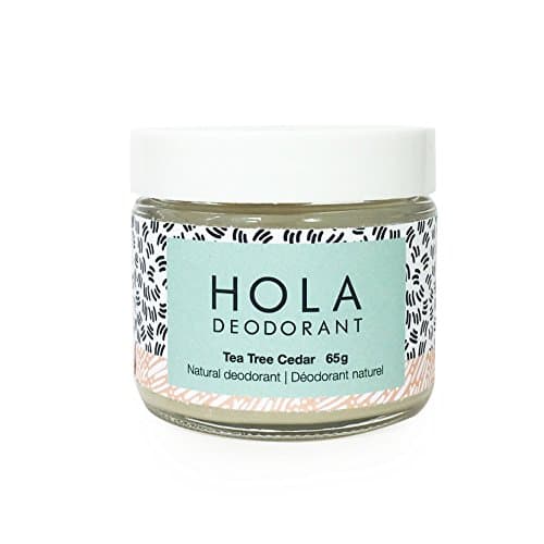 Hola Deodorant Tea tree cedar natural cream deodorant 2.29 oz-65g