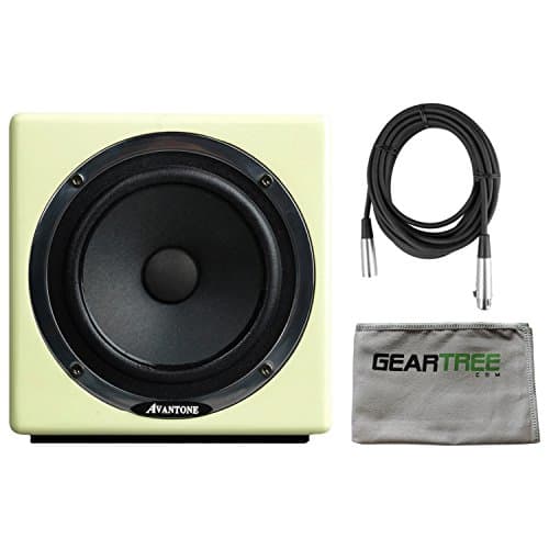 Avantone AM Powered MixCube 68W (Single) Cream w/Cloth and Cable