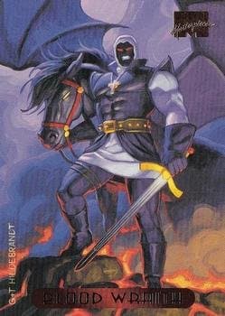 Blood Wraith Marvel Masterpiece 1994 POWERBLAST Trading Card #14