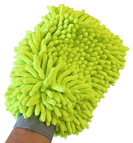 Premium Microfiber Car Wash mitt (1 Pack) - Scratch Free - Lint Free - Swirl Free - Super Soft - High Density Large Wash Mitt...