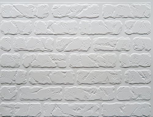 Backsplash Tiles - Decorative Thermoplastic Tile 18 X 24 Bricks Paintable