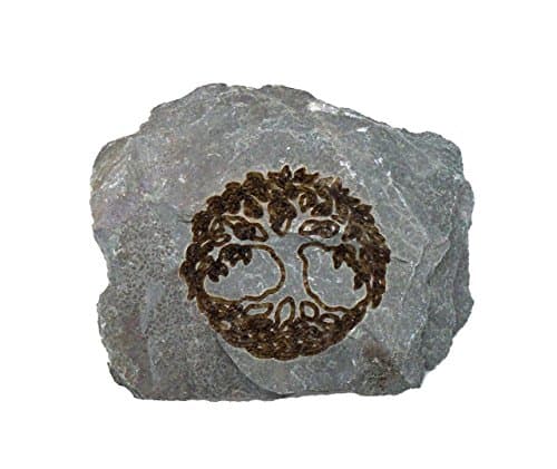 Engraved Irish Stone "Tree of Life"