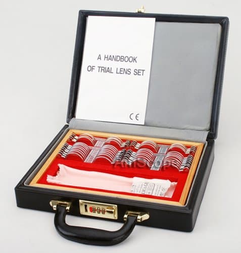 Optical 48PCS Metal Rims Trial Frame Lens Set Optometry Ship From USA